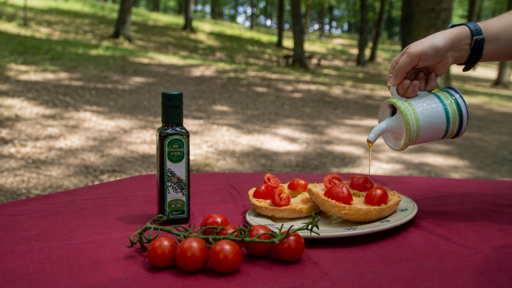 olio evo biologico lucano cucina estiva